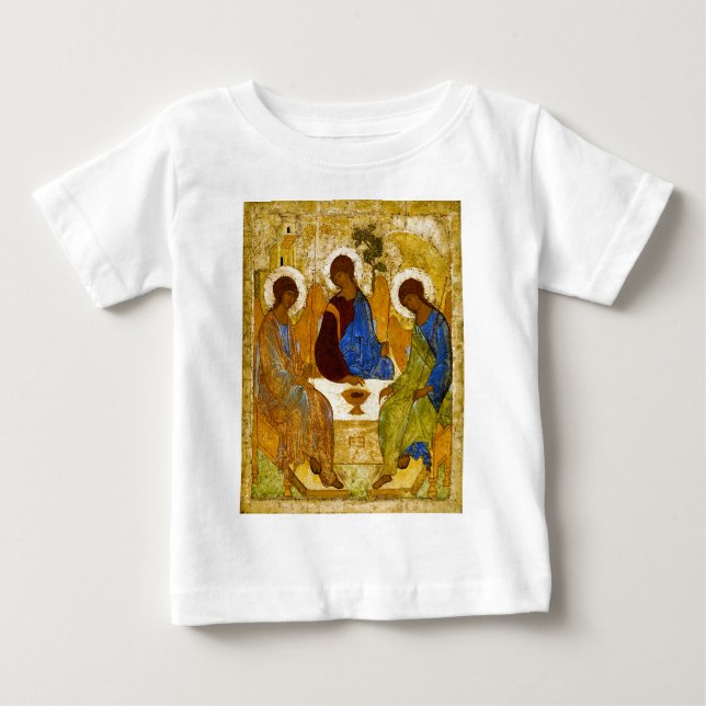 Andrei Rublev, icon of the Trinity T Shirt (Framsida)