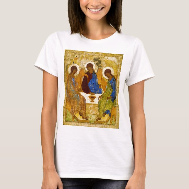 Andrei Rublev, icon of the Trinity T-shirt (Framsida)
