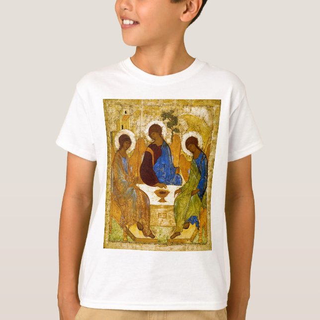 Andrei Rublev, icon of the Trinity Tee Shirt (Framsida)