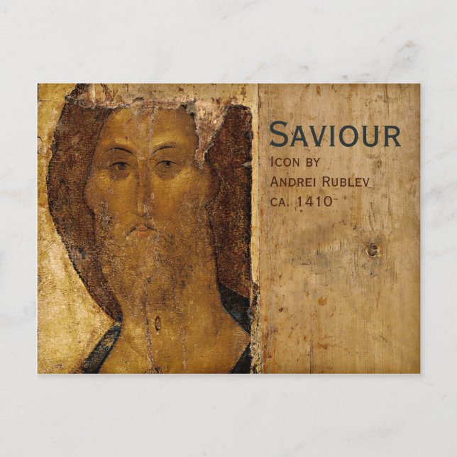 Andrei Rublev Savior CC0328 Vykort (Framsida)