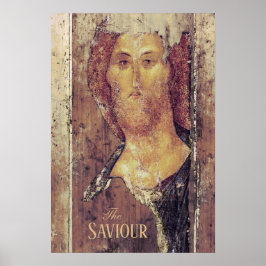 Andrei Rublev The Savior Kristus the subemer Icon Poster