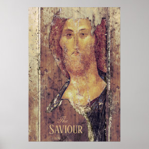 Andrei Rublev The Savior Kristus the subemer Icon Poster