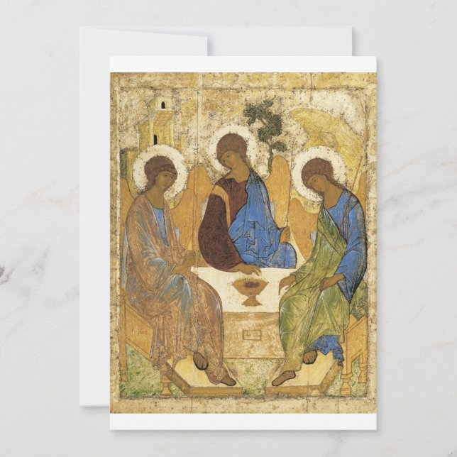 Andrei Rublev - Trinity Inbjudningar (Framsida)