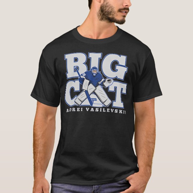 Andrei Vasilevskiy Big Cat T Shirt (Framsida)
