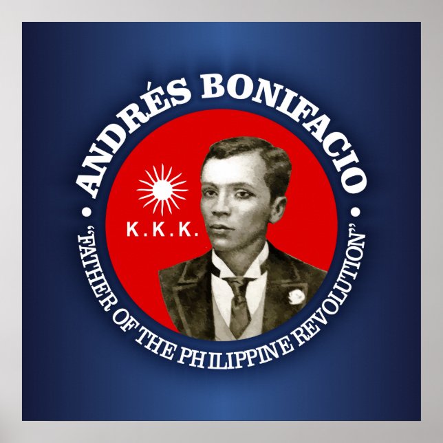 Andres Bonifacio Poster (Framsidan)