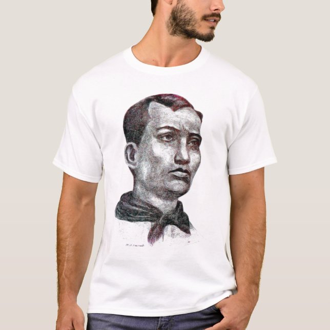Andres Bonifacio T Shirt (Framsida)