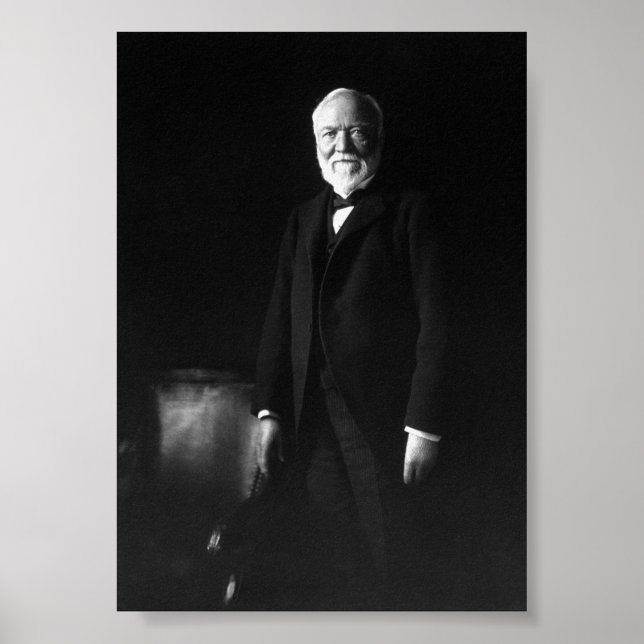 Andrew Carnegie Poster (Framsidan)