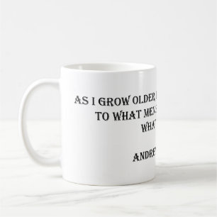 Andrew Carnegie Quote Mugg