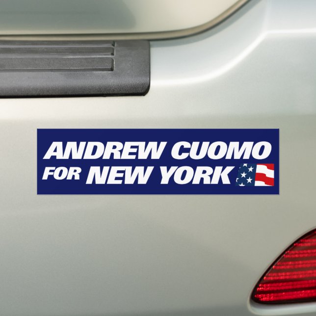 Andrew Cuomo for New York Mayor 2025 Bildekal (På Bil)