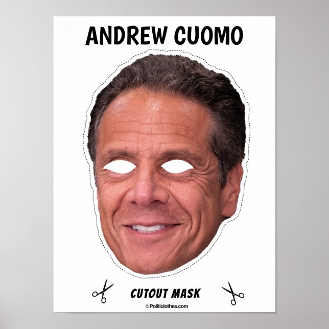 ANDREW CUOMO Halloween Mask Poster (Framsidan)