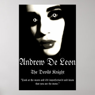 Andrew De Leon - Officiell Djävulen Knight Poster