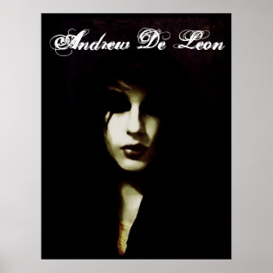 Andrew De Leon - spela vamp affischen Poster