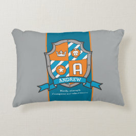 Andrew eller brev A-pojkar namn betyder anpassning Prydnadskudde