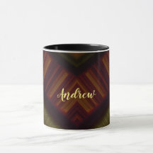 ANDREW ~ GLOSSY 3D Glossy Black Brown Grönt