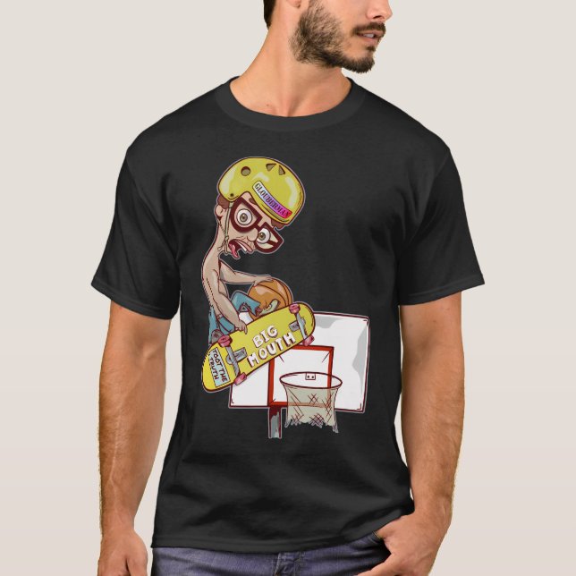 Andrew Glouberman Basketball T Shirt (Framsida)