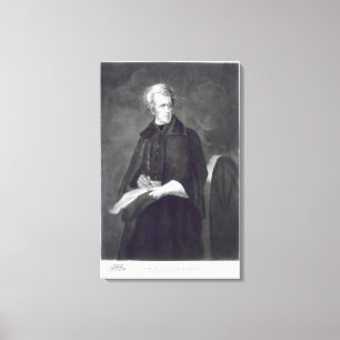 Andrew Jackson 7:epresident av Förenta staterna Canvastryck