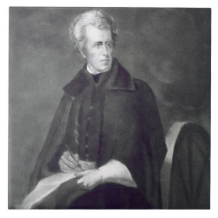 Andrew Jackson 7:epresident av Förenta staterna Kakelplatta