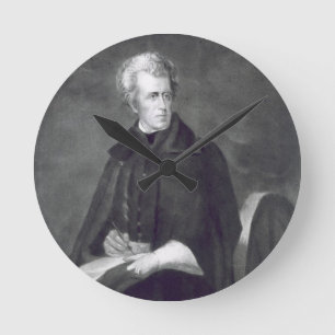 Andrew Jackson 7:epresident av Förenta staterna Rund Klocka