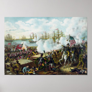 Andrew Jackson - Battle of New Orleans Poster