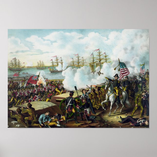 Andrew Jackson - Battle of New Orleans Poster (Framsidan)