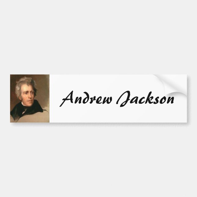 Andrew Jackson Bildekal (Framsidan)