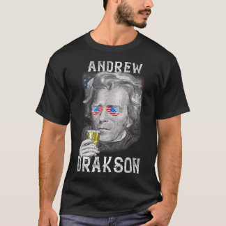 Andrew Jackson Drakson 4:e juli: Drinking Beer U T Shirt