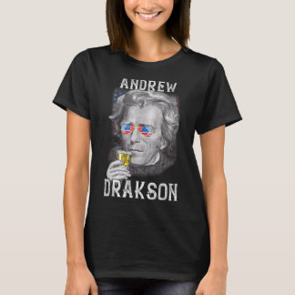 Andrew Jackson Drakson 4:e juli: Drinking Beer U T Shirt