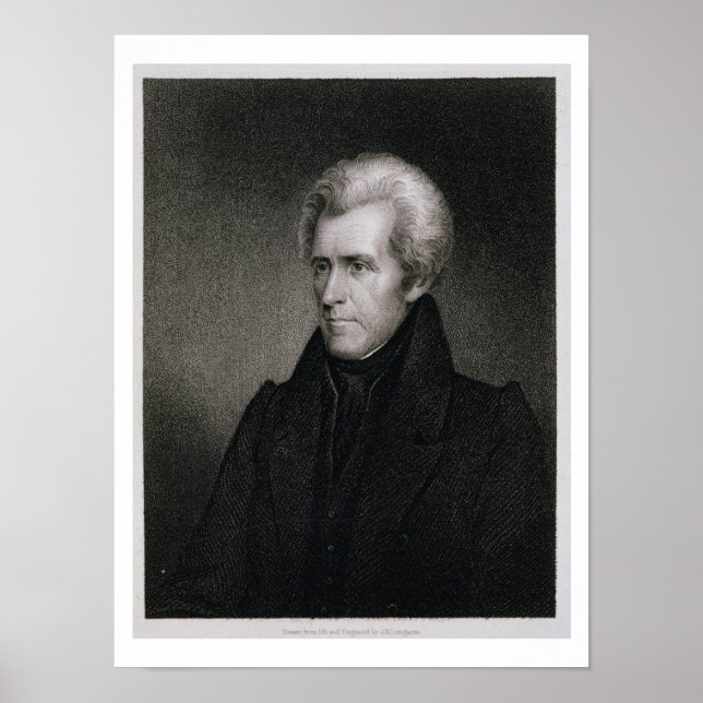 Andrew Jackson (engrave) Poster (Framsidan)
