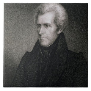 Andrew Jackson (gravyr) Kakelplatta