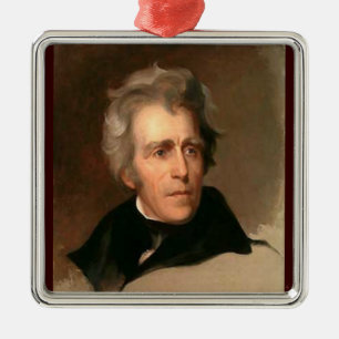 Andrew Jackson Julgransprydnad Metall