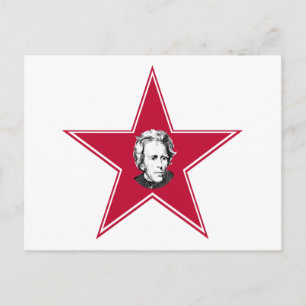 Andrew Jackson Star Vykort