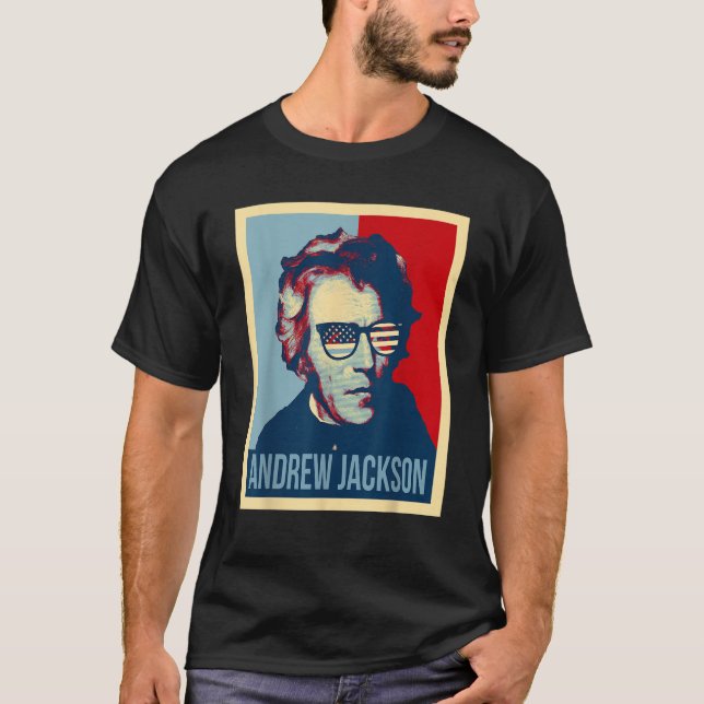 andrew jackson t shirt (Framsida)