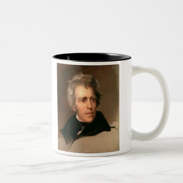 Andrew Jackson Två-Tonad Mugg (Höger)
