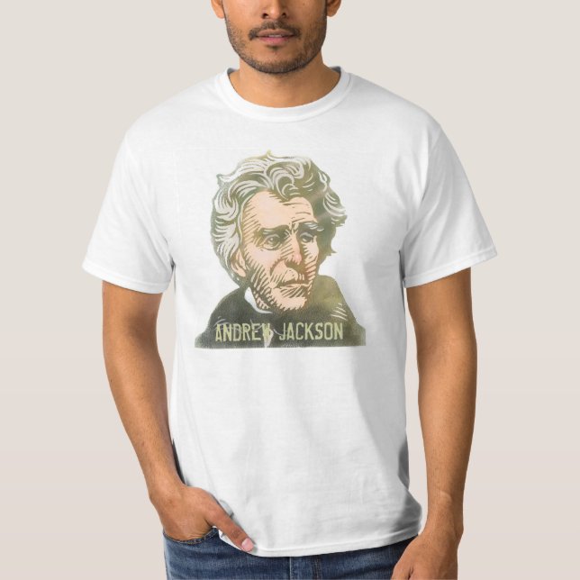 Andrew Jackson utslagsplatsskjorta T Shirt (Framsida)