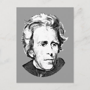 Andrew Jackson Vykort