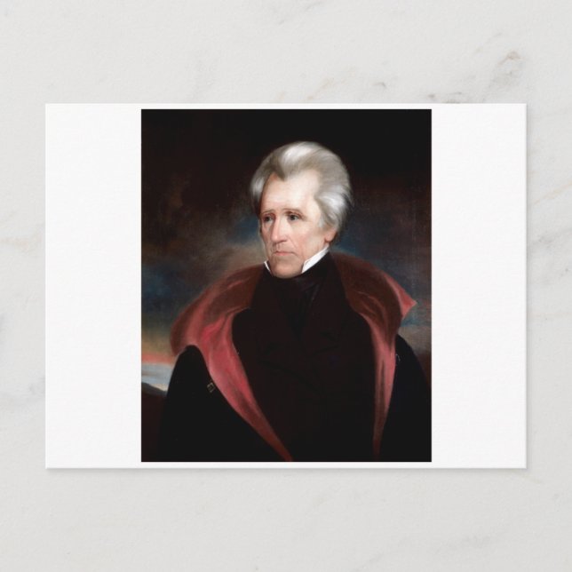 Andrew Jackson Vykort (Framsida)