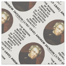 Andrew Jackson Wisdom Contrive Tax Equality
