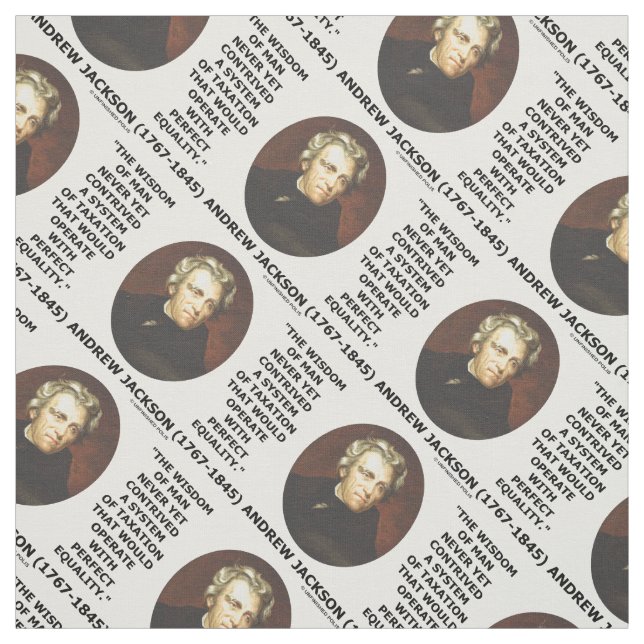 Andrew Jackson Wisdom Contrive Tax Equality Tyg (Provkarta)