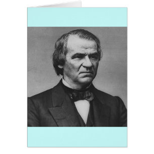Andrew Johnson 17 Hälsningskort