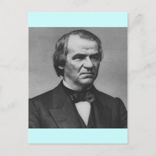 Andrew Johnson 17 Vykort