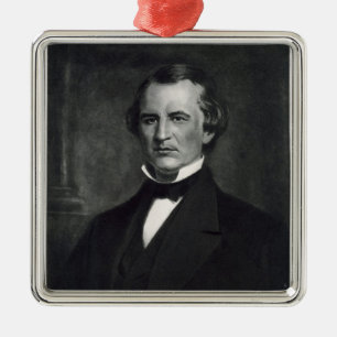 Andrew Johnson (1808-75), 17th president av Unen Julgransprydnad Metall