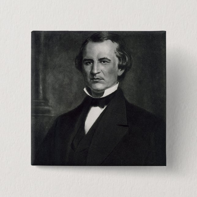 Andrew Johnson (1808-75), 17th president av Unen Knapp (Framsida)