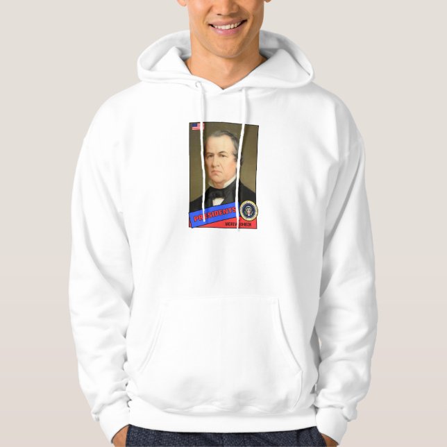 Andrew Johnson Basebollkort Hoodie (Framsida)
