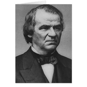 Andrew Johnson Hälsningskort