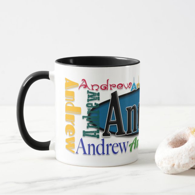 Andrew kaffemugg (Med munk)