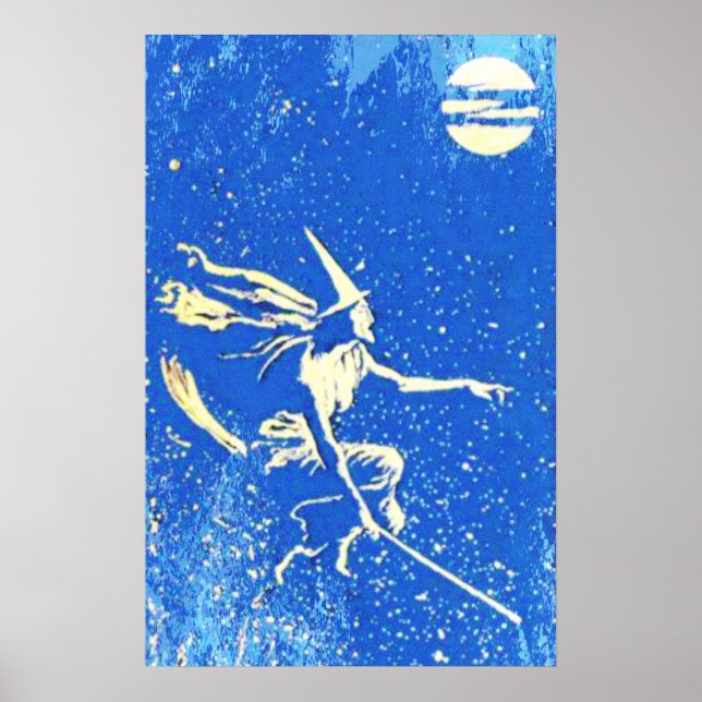 Andrew Lang Blue Fairy Fairytale Poster (Framsidan)