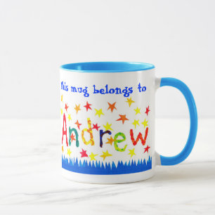 "Andrew" Namn-specifik Ringer Mugg... Mugg