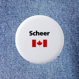 Andrew Scheer Canada Canadian Flagga Light-Färg Knapp
