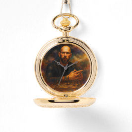 Andrew Tate Gold Pocket Watch Armbandsur