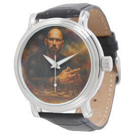 Andrew Tate Leather Watch Armbandsur
